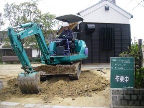 隙取り状況です。