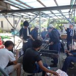 お盆休み前に従業員でBBQ！！