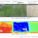 ナルオターフ表面温度実験